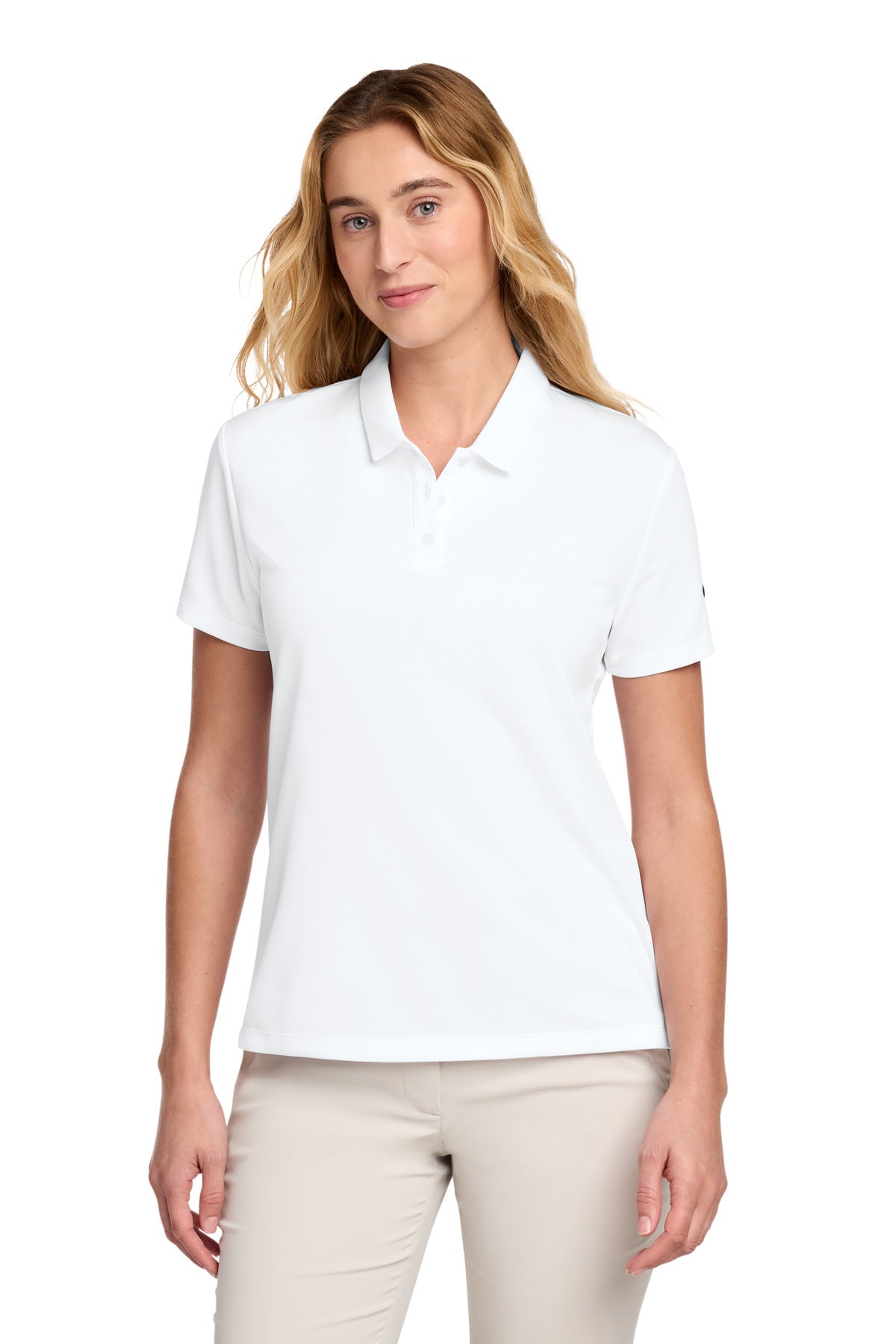 Nike Women's Dry Essential Solid Polo NKBV6043 - EMBROIDERED
