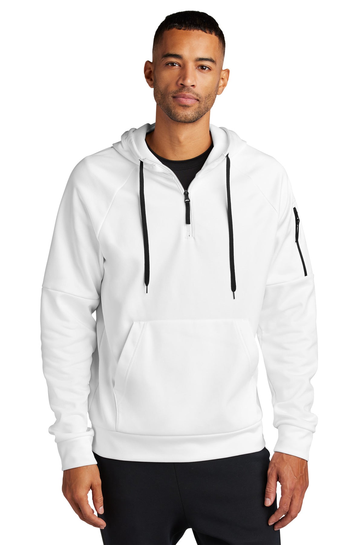 Nike Therma-FIT Pocket 1/4-Zip Fleece Hoodie NKFD9742 - EMBROIDERED