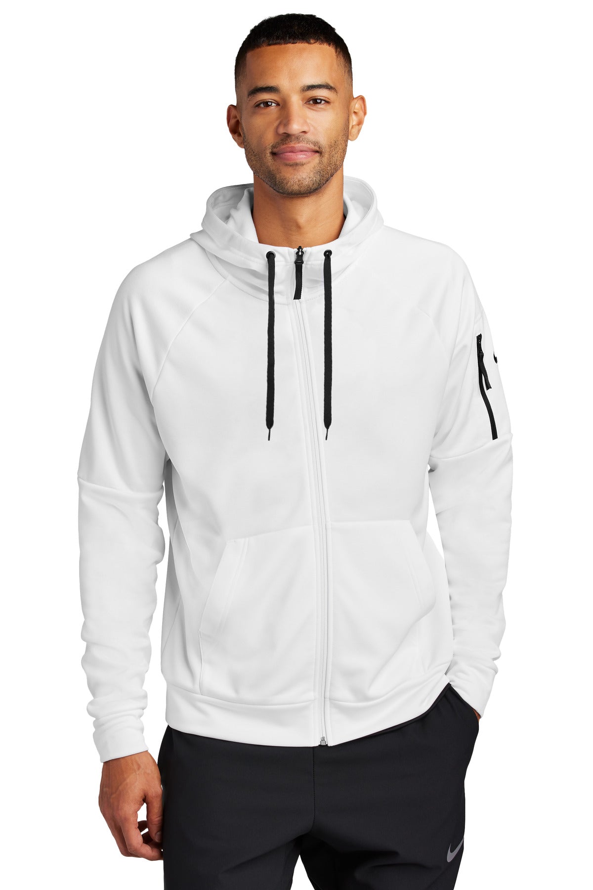 Nike Therma-FIT Pocket Full-Zip Fleece Hoodie NKFD9859 - EMBROIDERED