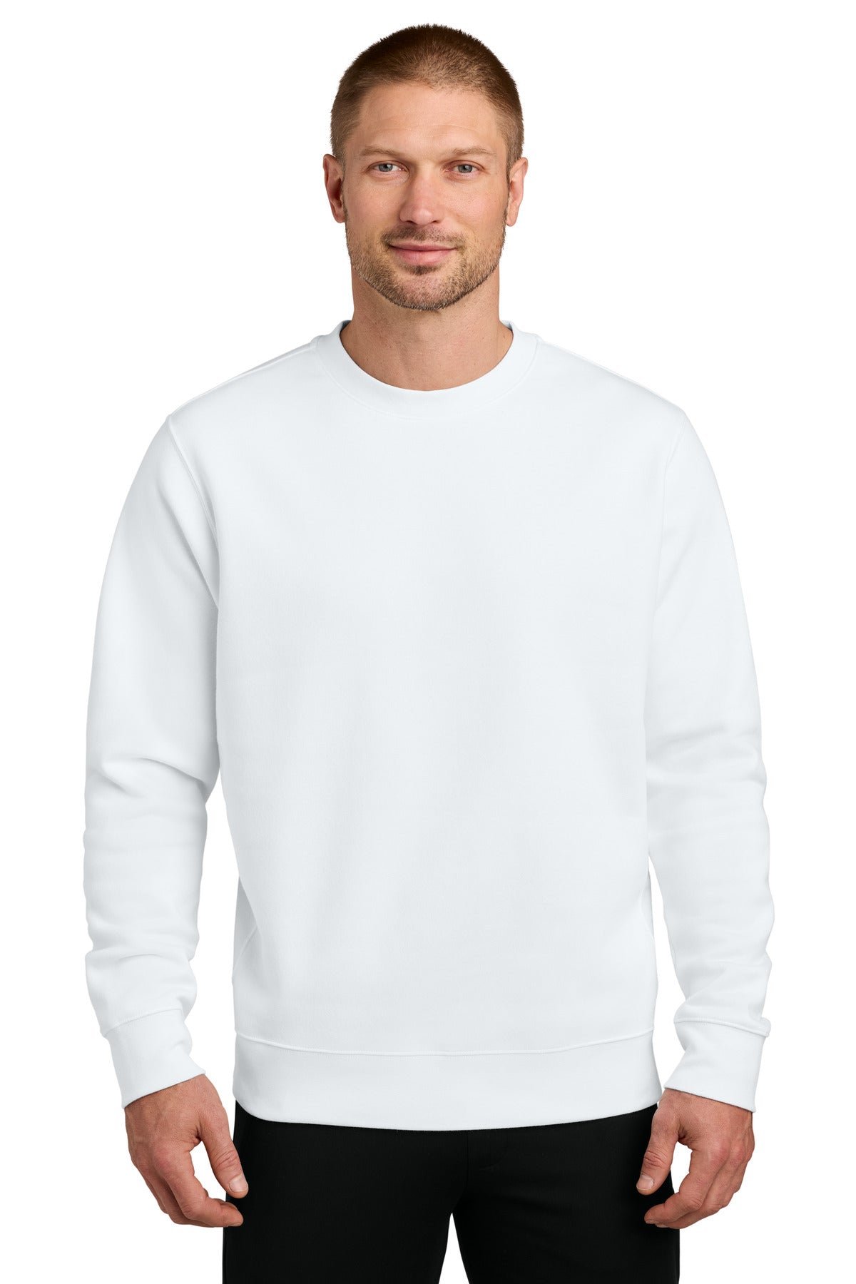 Nike Club Fleece Sleeve Swoosh Crew NKFD9863 - EMBROIDERED