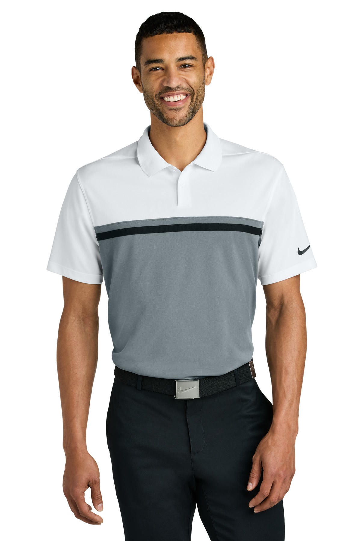 Nike Dri-FIT Victory Colorblock Polo NKFQ3968 - EMBROIDERED
