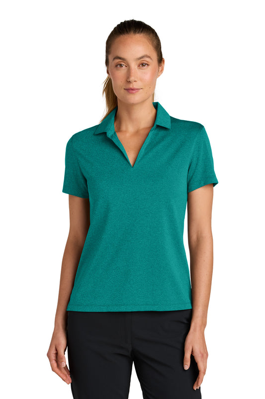Nike Women's Dri-FIT Smooth Heather Polo NKFQ4793 - EMBROIDERED
