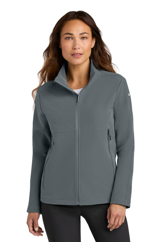 Nike Women's Full-Zip Soft Shell Jacket NKHM7937 - EMBROIDERED