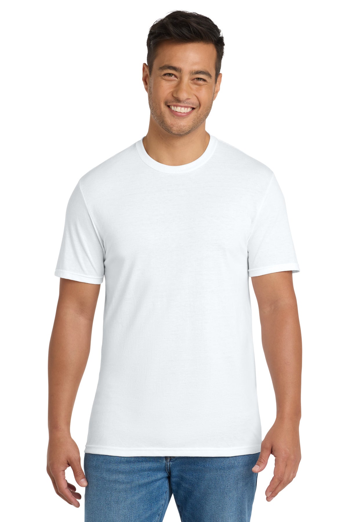 Port & Co Tri-Blend Tee. PC330 - EMBROIDERED