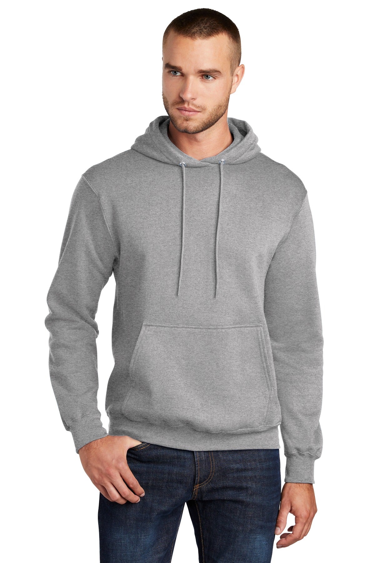 Port & Co Core Fleece Pullover Hooded Sweatshirt. PC78H