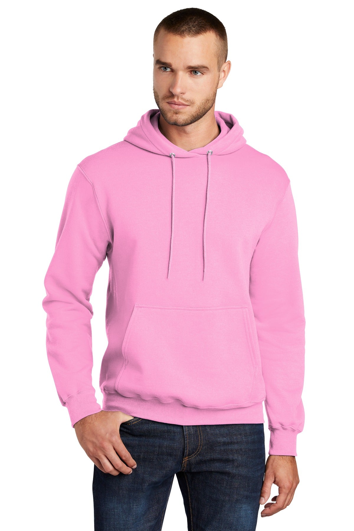 Port & Co Core Fleece Pullover Hooded Sweatshirt. PC78H