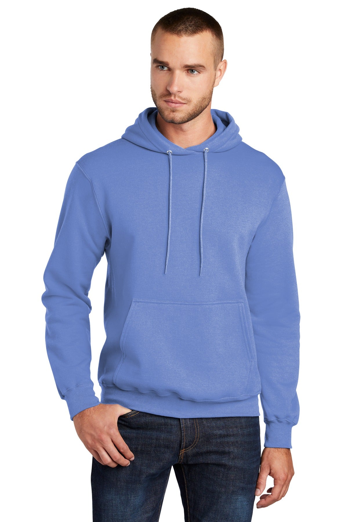 Port & Co Core Fleece Pullover Hooded Sweatshirt. PC78H