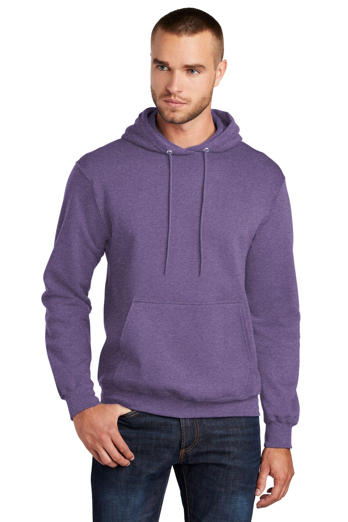 Port & Co Core Fleece Pullover Hooded Sweatshirt. PC78H