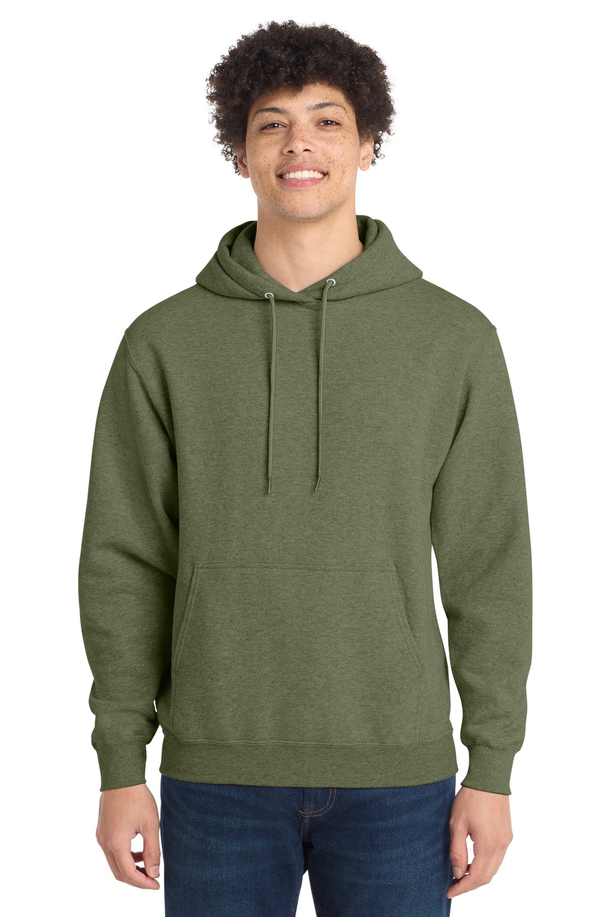 Port & Co Core Fleece Pullover Hooded Sweatshirt. PC78H