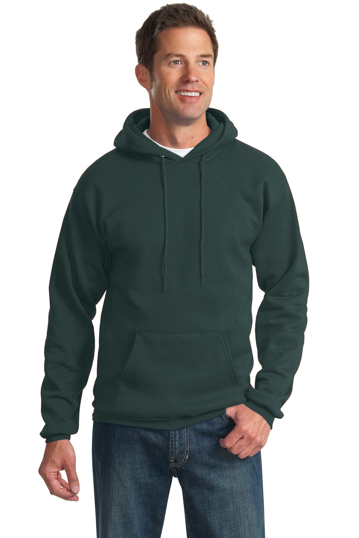 Port & Co Essential Fleece Pullover Hooded Sweatshirt. PC90H