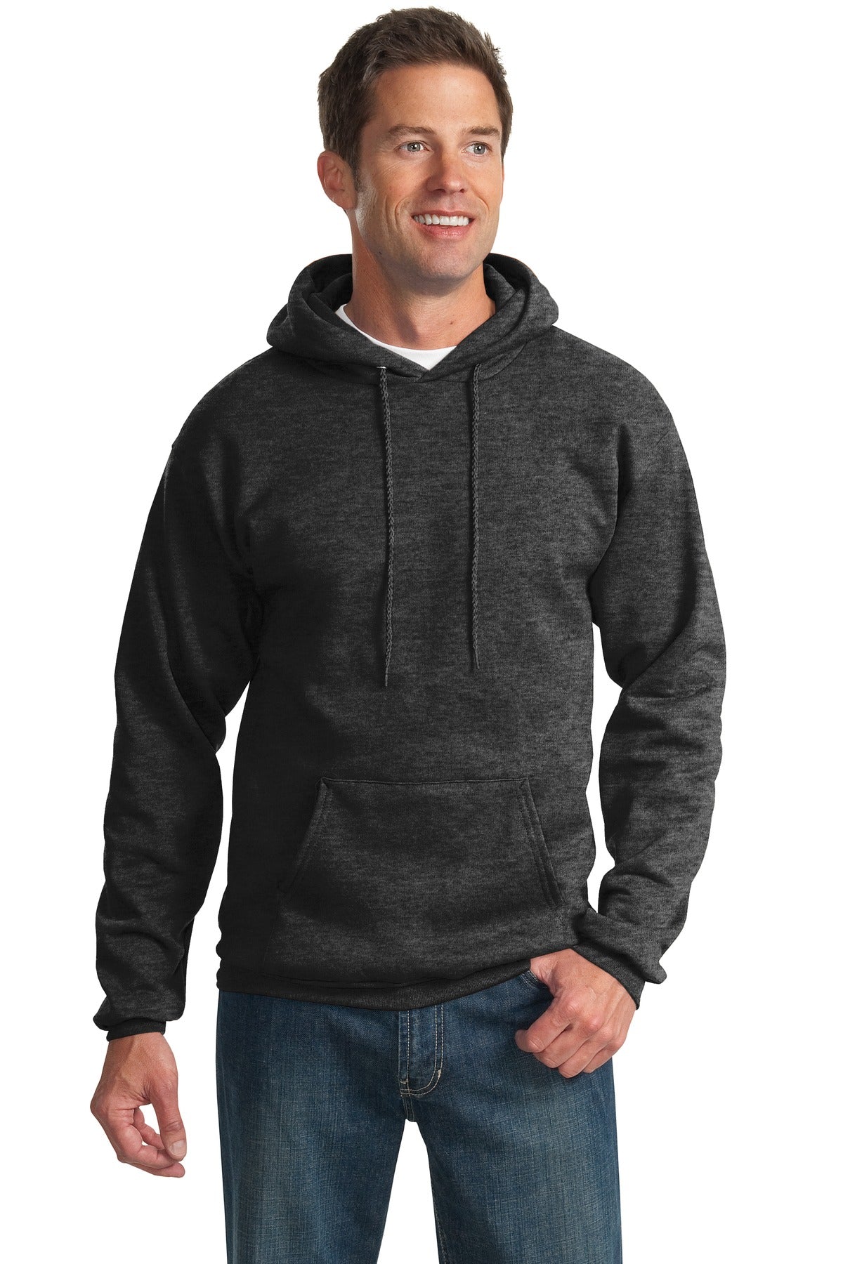 Port & Co Essential Fleece Pullover Hooded Sweatshirt. PC90H