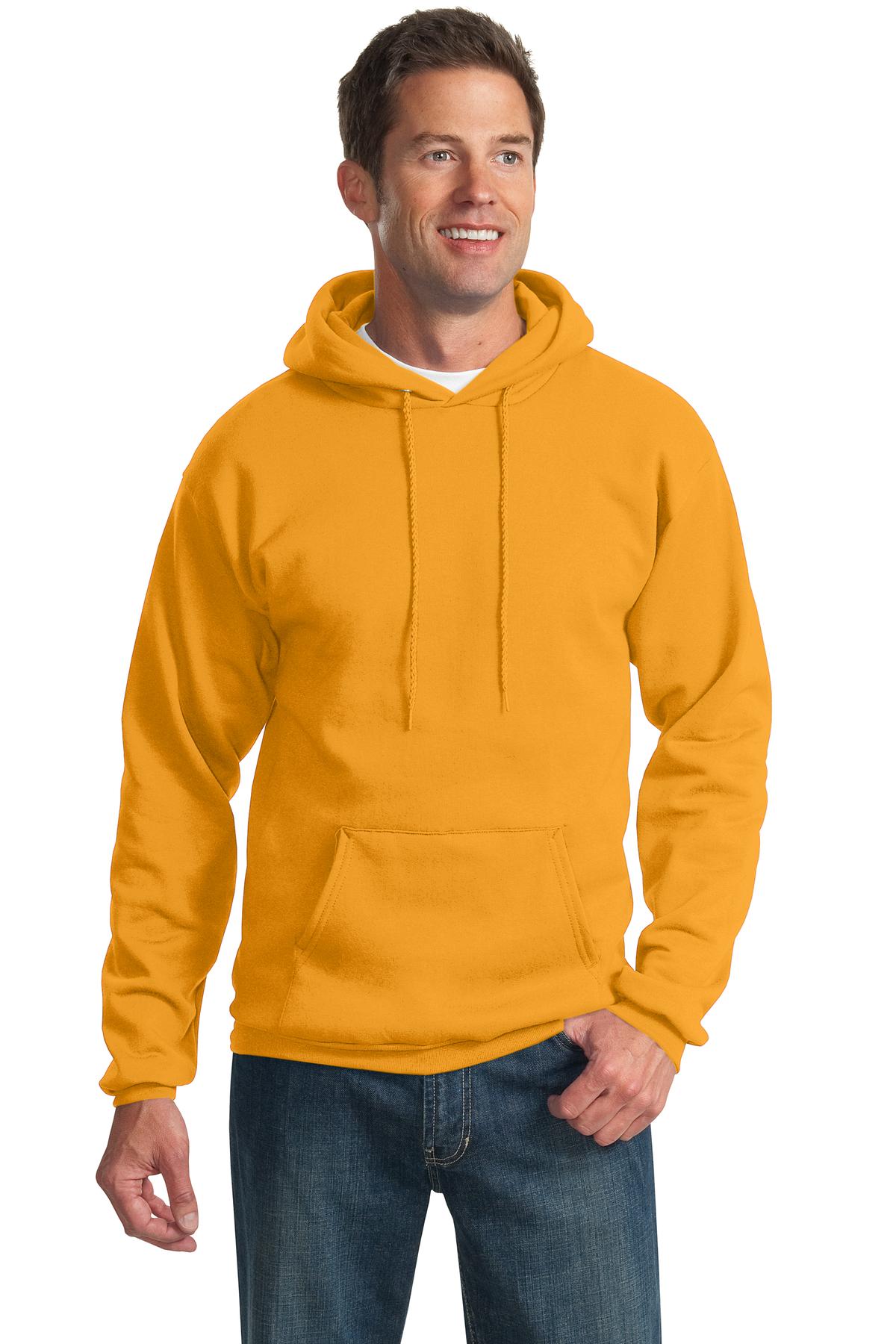 Port & Co Essential Fleece Pullover Hooded Sweatshirt. PC90H