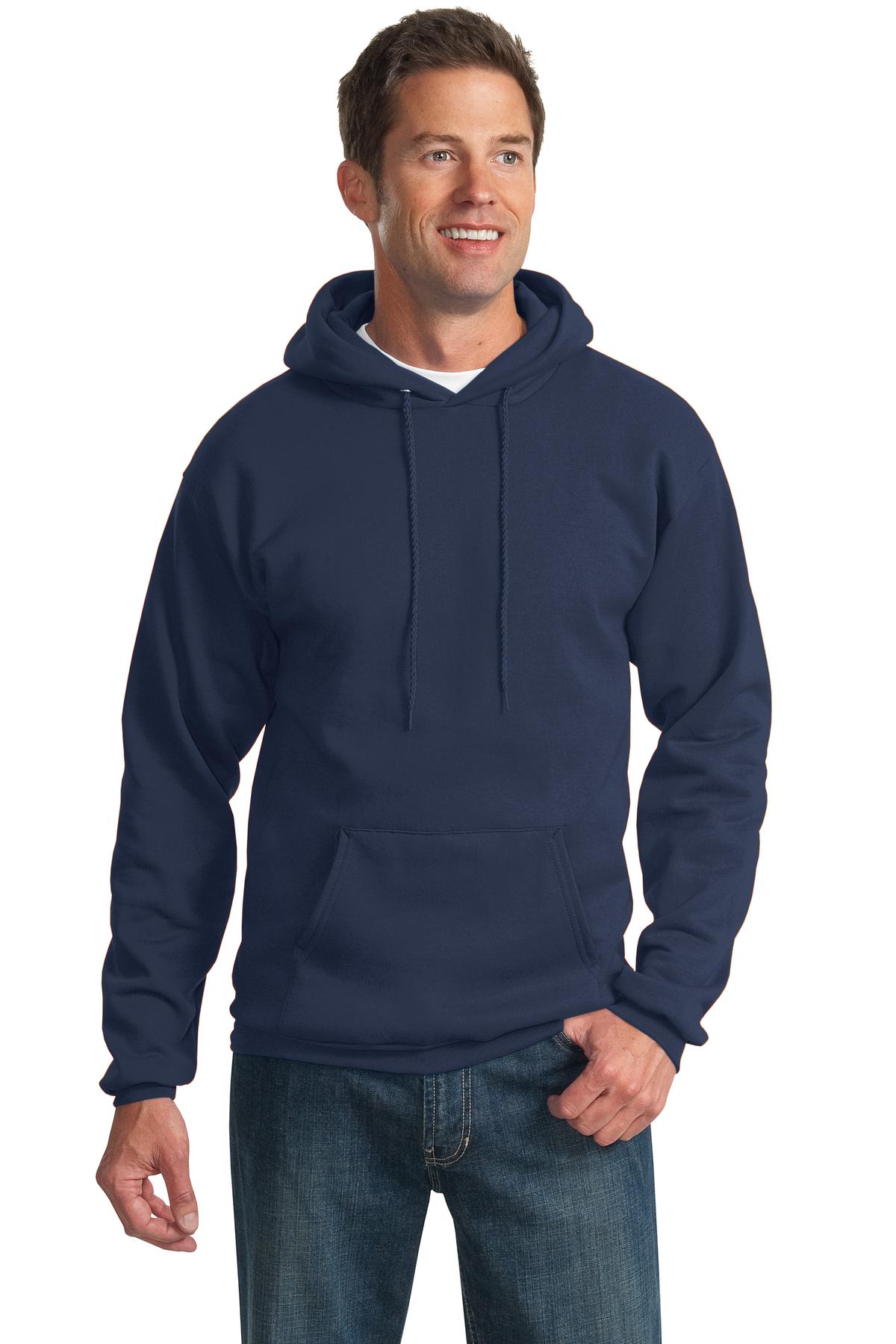 Port & Co Essential Fleece Pullover Hooded Sweatshirt. PC90H