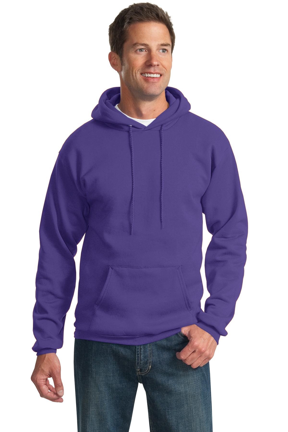 Port & Co Essential Fleece Pullover Hooded Sweatshirt. PC90H