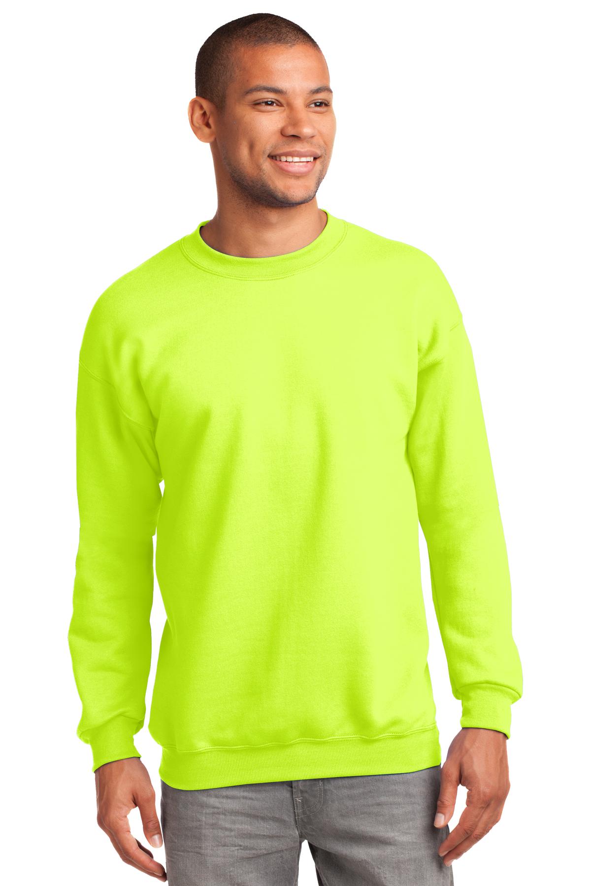 Port & Co Tall Essential Fleece Crewneck Sweatshirt. PC90T