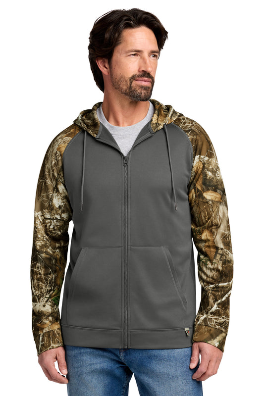 Russell Outdoors‚ Realtree Performance Colorblock Full-Zip Hoodie RU452 - EMBROIDERED