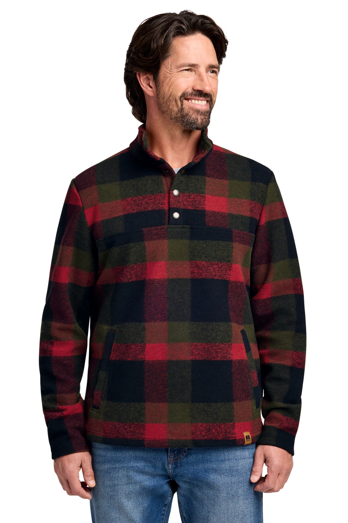 Russell Outdoors‚ Basin Snap Pullover RU551 RU551 - EMBROIDERED