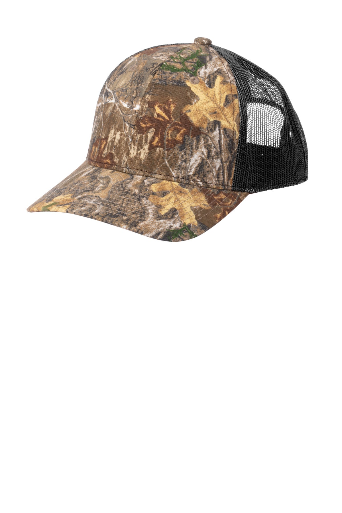 Russell Outdoors‚ Camo Snapback Trucker Cap RU900 - EMBROIDERED