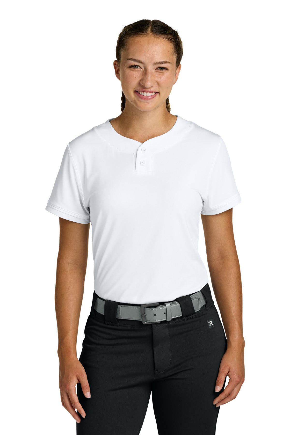 Richardson Women's Select 2-Button Softball Jersey RW7220 - EMBROIDERED