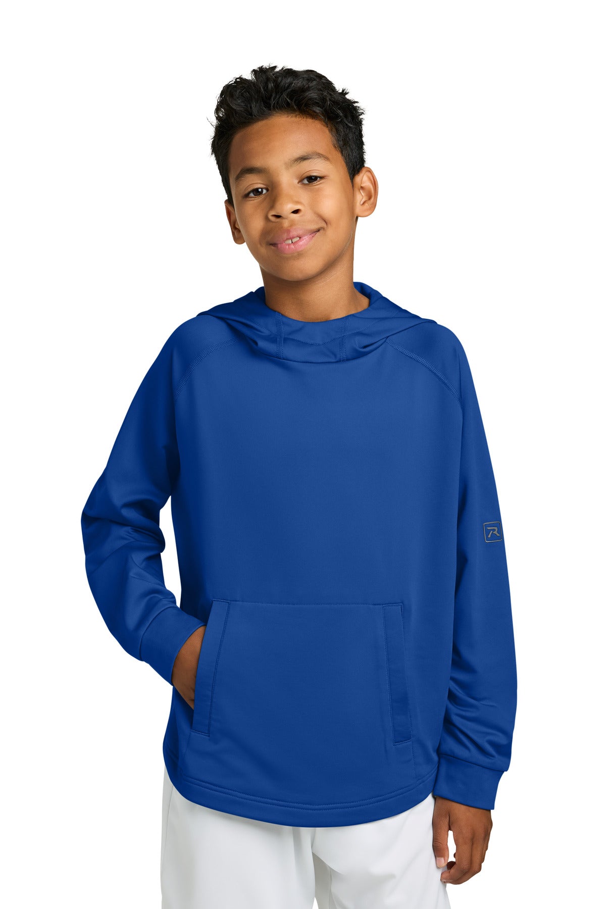Richardson Youth Charge Performance Fleece Long Sleeve Hoodie RY7200LSH - EMBROIDERED