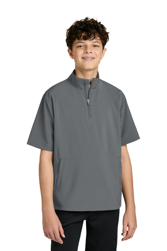 Richardson Youth Barrage Wind Shirt RY7400SSQ - EMBROIDERED
