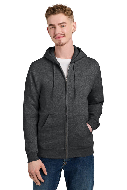 Champion Powerblend Full-Zip Hoodie. S800 - EMBROIDERED