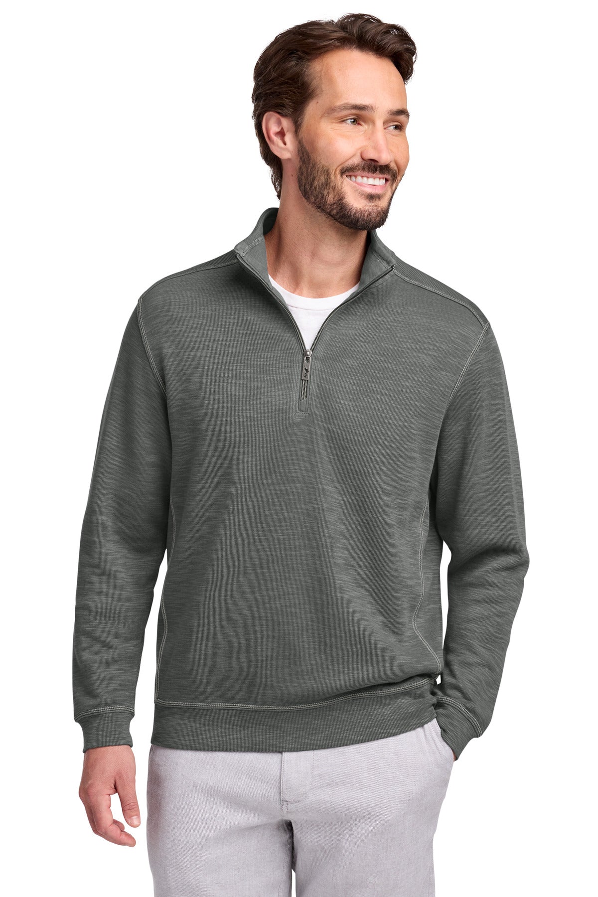 Tommy Bahama Tobago Bay 1/2-Zip ST226342TB - EMBROIDERED