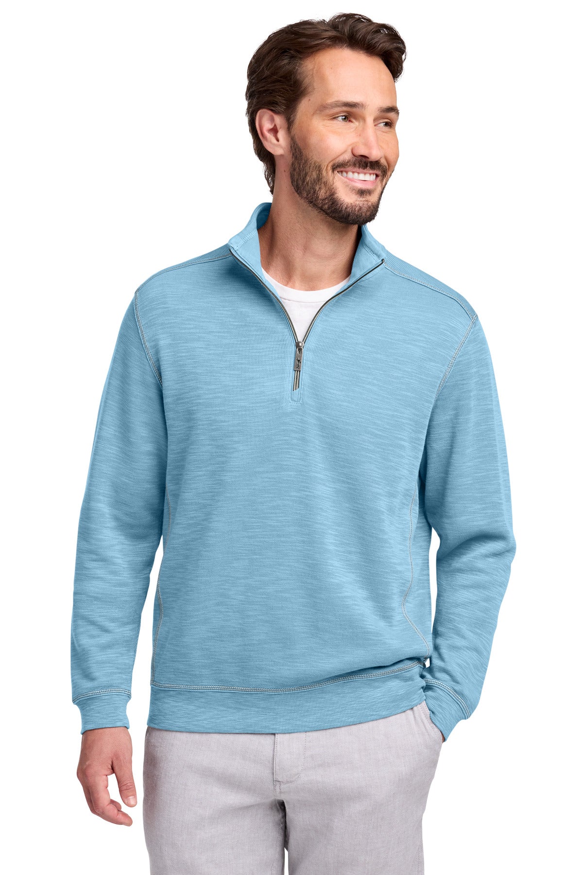 Tommy Bahama Tobago Bay 1/2-Zip ST226342TB - EMBROIDERED