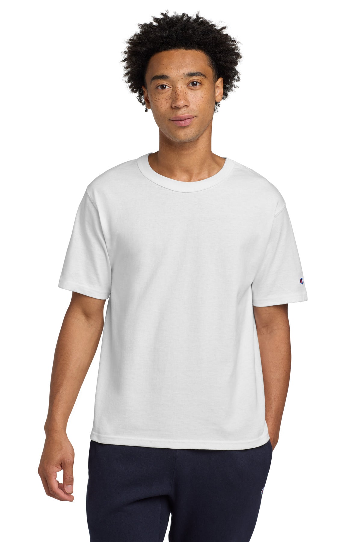 Champion Heritage 7-Oz. Jersey Tee T105 - EMBROIDERED