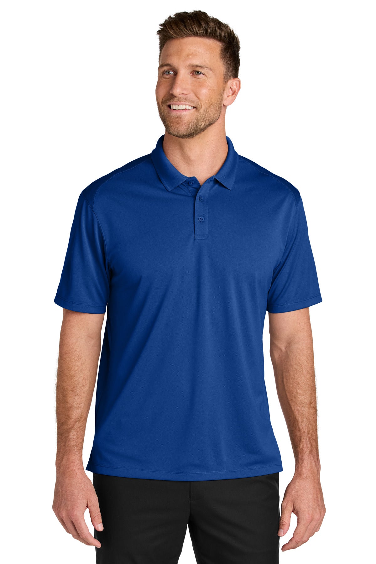 Port Authority Tall Wearever Performance Pique Polo TLK240 - EMBROIDERED