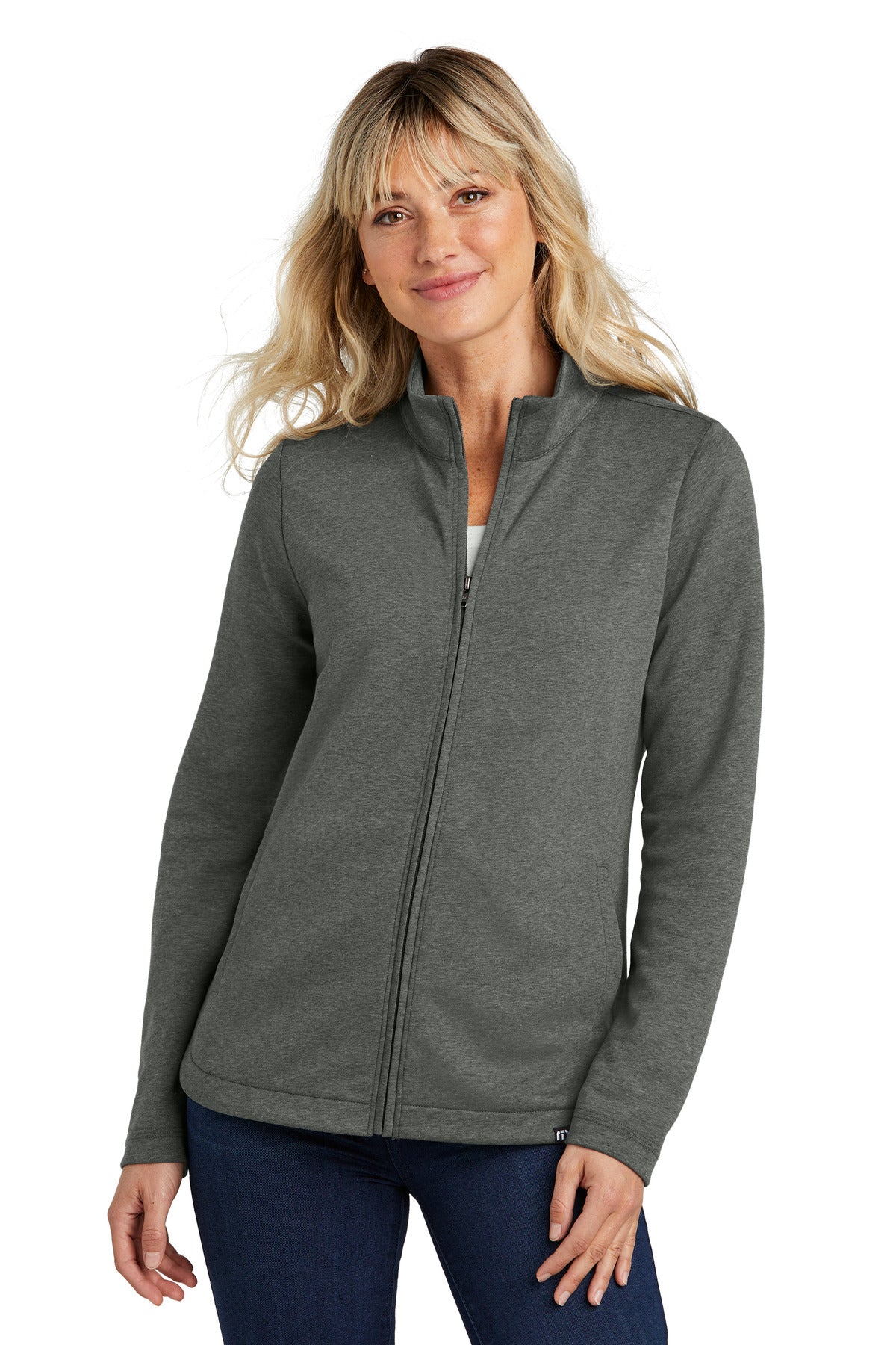 TravisMathew Women's Coveside Full-Zip TM1LD001 - EMBROIDERED