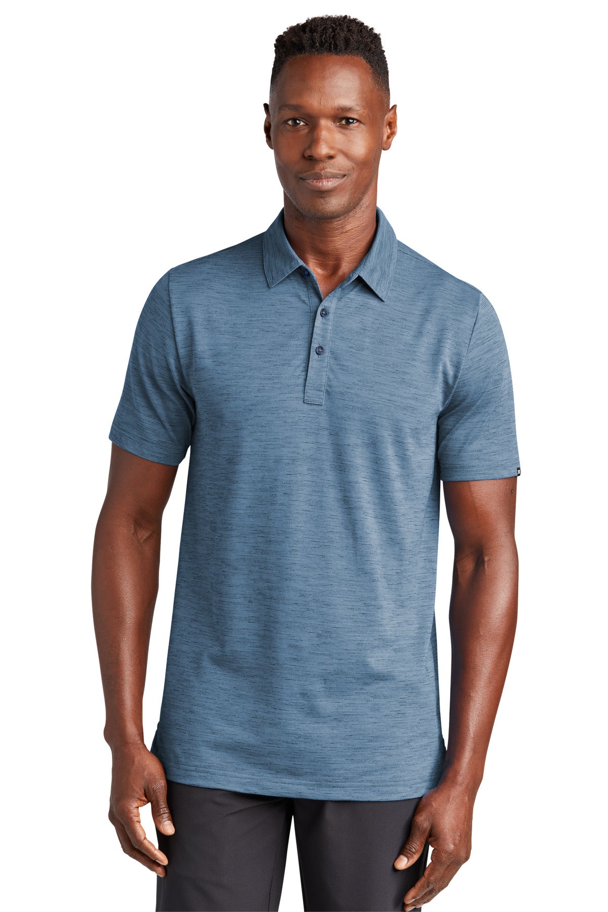 TravisMathew Auckland Slub Polo TM1MW451 - EMBROIDERED