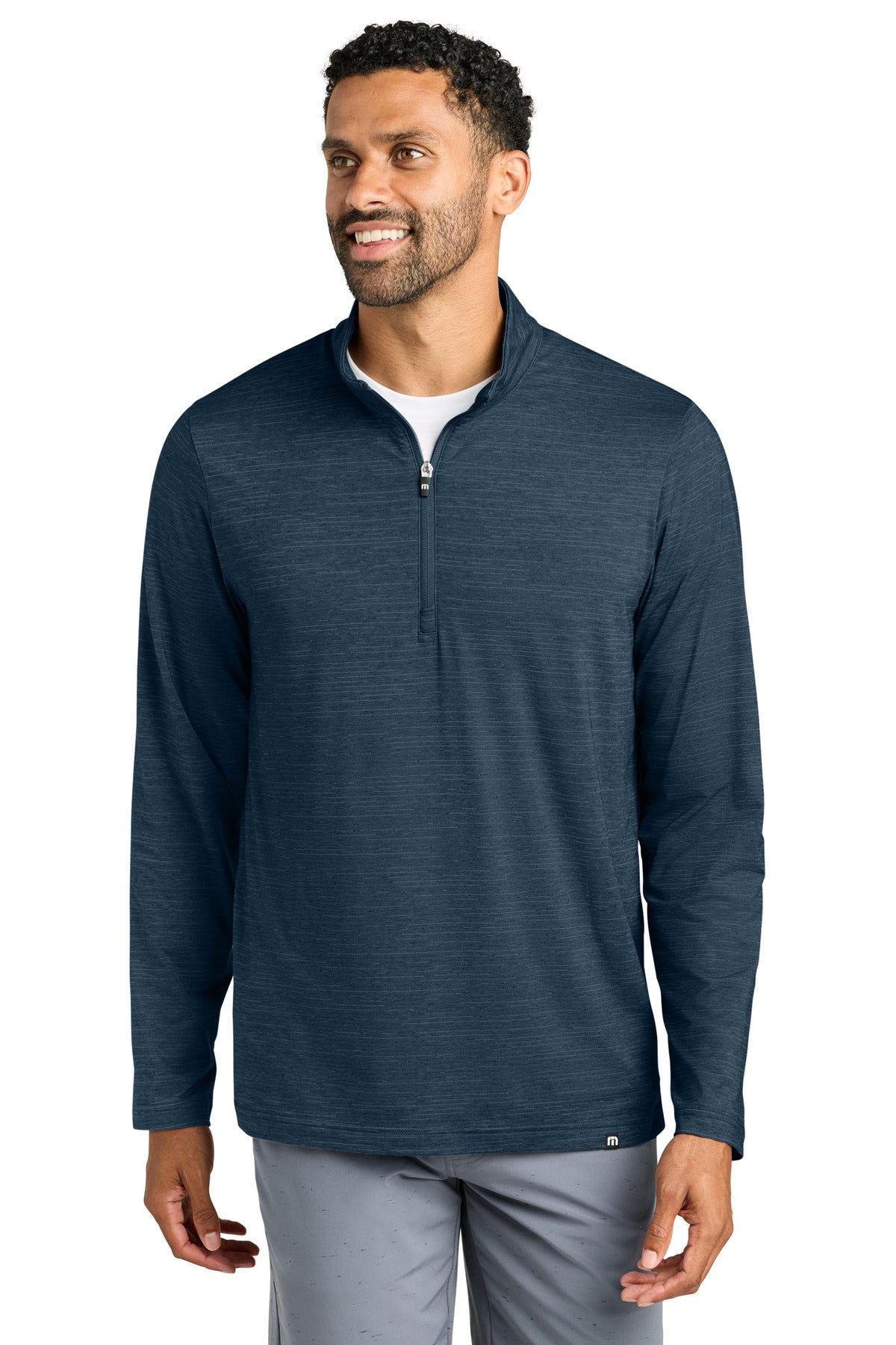 TravisMathew Crestview 1/4-Zip TM1MW452 - EMBROIDERED