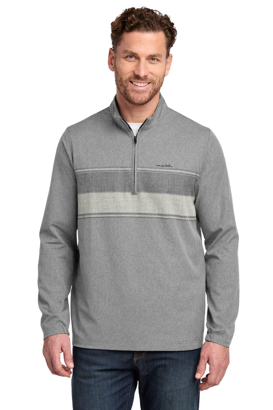 TravisMathew Balboa Chest Stripe 1/4-Zip TM1MZ340 - EMBROIDERED