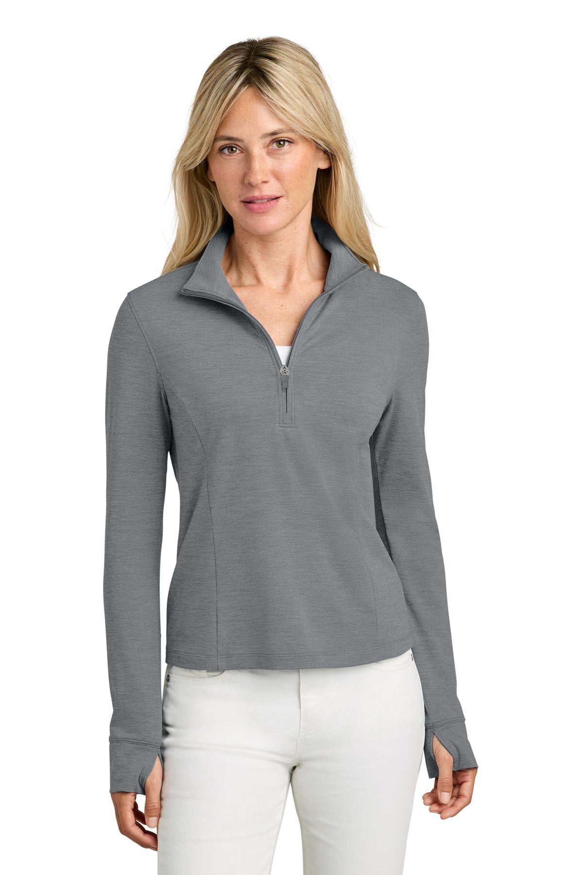 TravisMathew Women's Onward 1/2-Zip TMA42778 - EMBROIDERED