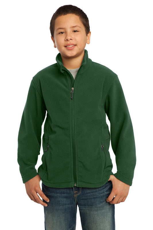 Port Authority Youth Value Fleece Jacket. Y217 - EMBROIDERED