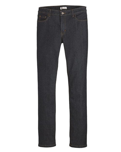 Dickies Women's Industrial 32" Inseam 5-Pocket Flex Jeans - FD20 - EMBROIDERED