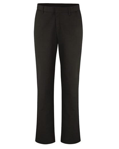 Dickies Women's Industrial Flat Front Pants - FP92 - EMBROIDERED