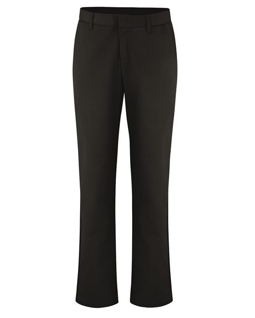Dickies Women's Industrial Flat Front Pants - FP92 - EMBROIDERED