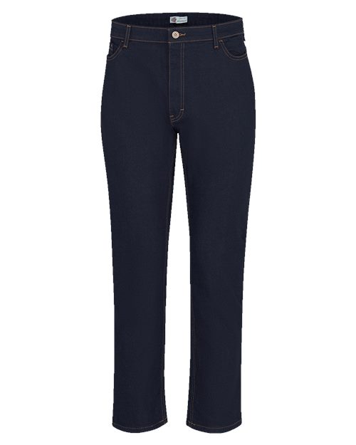 Dickies Women's Industrial 31" Inseam 5-Pocket Flex Jeans - FW20 - EMBROIDERED