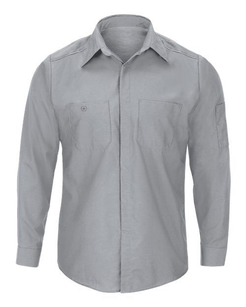 Red Kap Men's Tall Pro Airflow Long Sleeve Work Shirt - SP3AT - EMBROIDERED