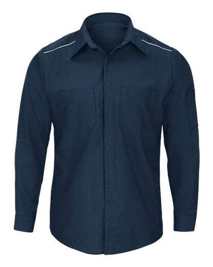 Red Kap Men's Tall Pro Airflow Long Sleeve Work Shirt - SP3AT - EMBROIDERED