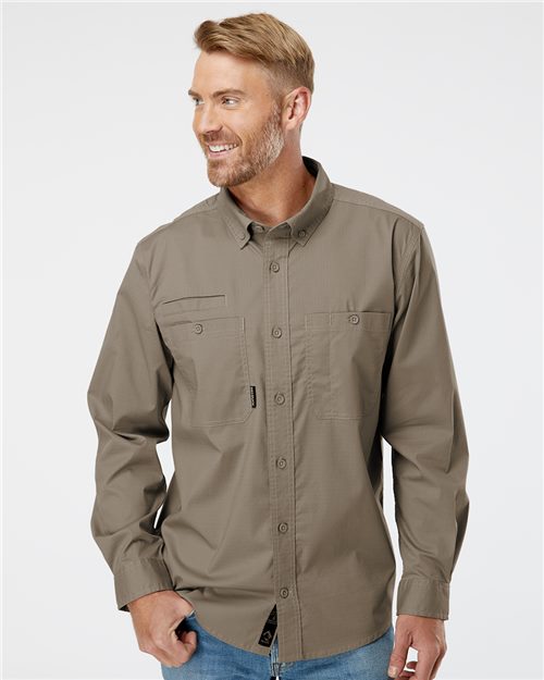 DRI DUCK. Men's Craftsman Woven Shirt. 4450T