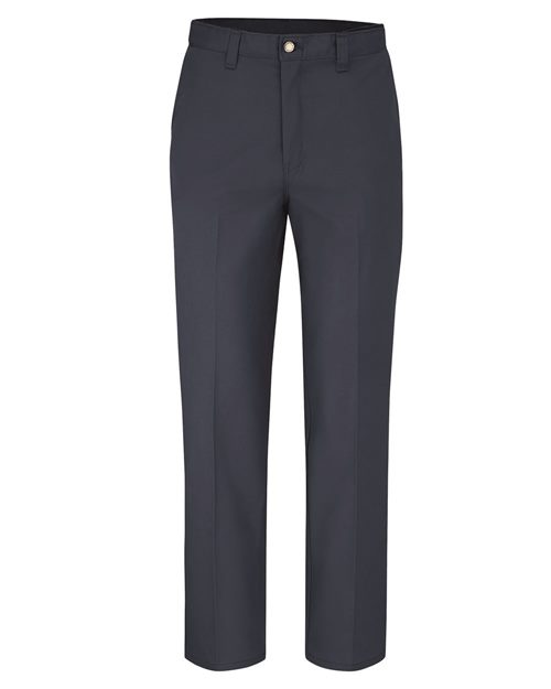 Dickies Men's Extended Sizes Premium Industrial Flat Front Comfort Waist Pants - LP70EXT - EMBROIDERED