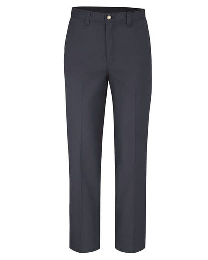 Dickies Men's Extended Sizes Premium Industrial Flat Front Comfort Waist Pants - LP70EXT - EMBROIDERED