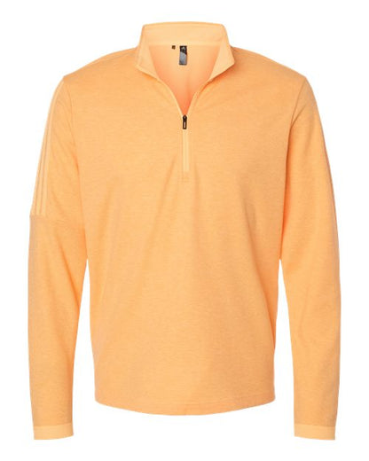 Adidas. Men's 3-Stripes Quarter-Zip Pullover Sweater. A554