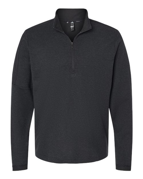 Adidas Men's 3-Stripes Quarter-Zip Sweater Pullover - A554 - EMBROIDERED