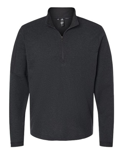 Adidas Men's 3-Stripes Quarter-Zip Sweater Pullover - A554 - EMBROIDERED