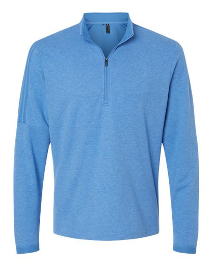 Adidas. Men's 3-Stripes Quarter-Zip Pullover Sweater. A554