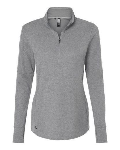 Adidas. Women's 3-Stripes Quarter-Zip Pullover Sweater. A555